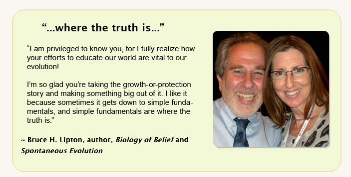 Bruce Lipton raves about Marcy Axness
