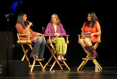 Mallika Chopra, Marcy Axness & Sarah Ripard at California Women's Conference 2012