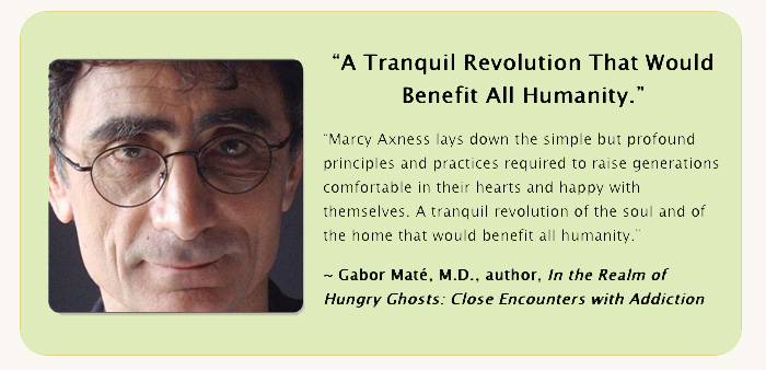 Gabor Mate raves about Marcy Axness