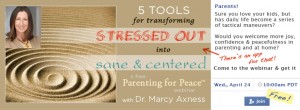 5 Tools for Transforming from Stressed Out to Sane & Centered | Marcy Axness PhD