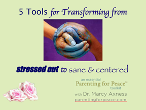 5 Tools for Transforming from Stressed Out to Sane & Centered | Marcy Axness PhD