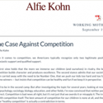 Alfie-Kohn-Competition