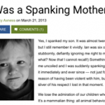 Spanking-Mother