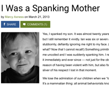Spanking-Mother